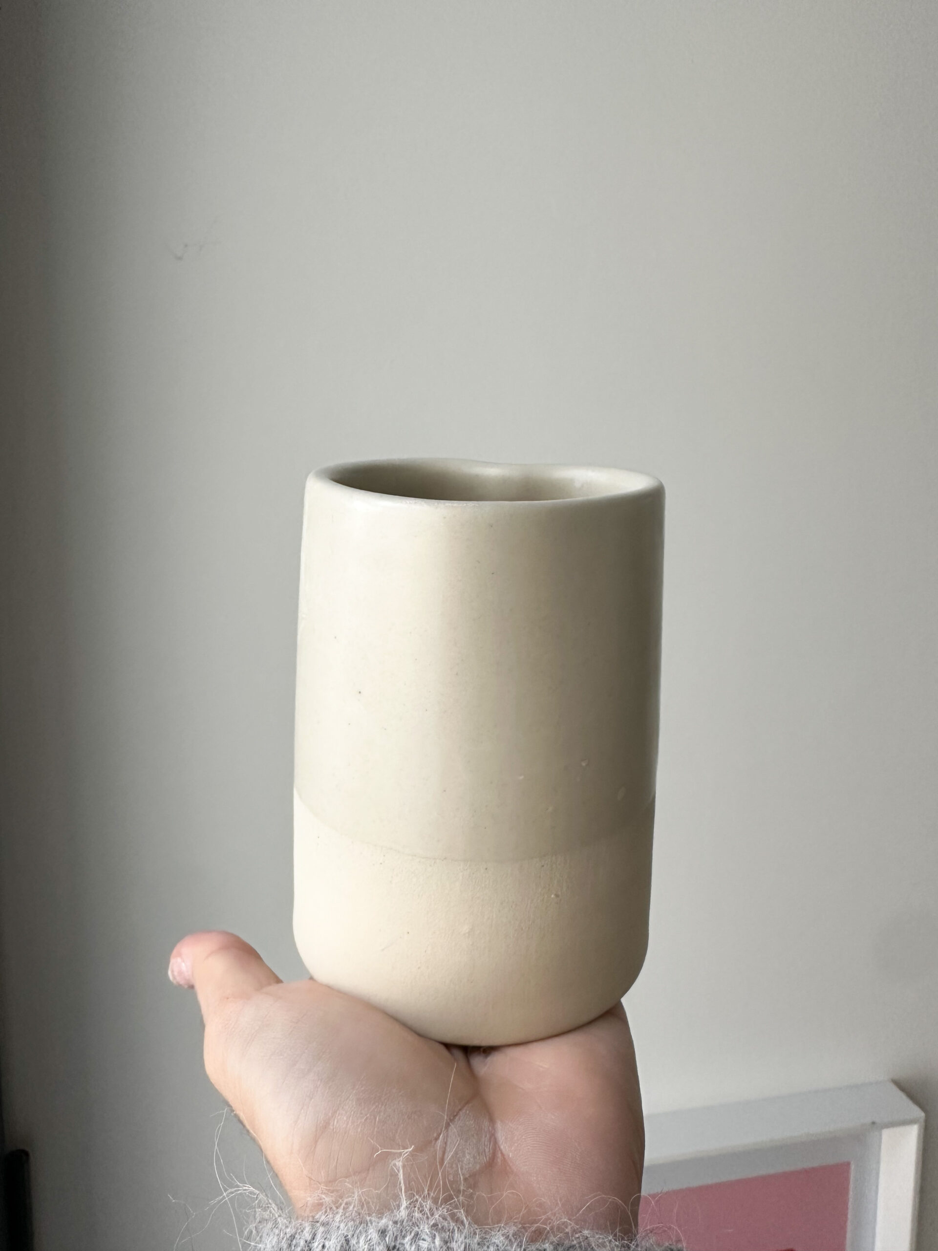 Mini Vase Heart Nude – Image 3